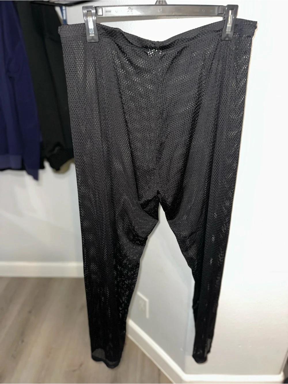 Victoria's Secret Black Mesh Drawstring Coverups